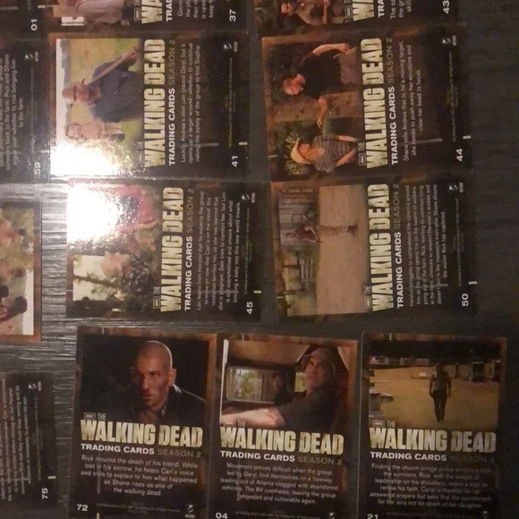 28 walking dead cards for sale - Picture 11 of 11